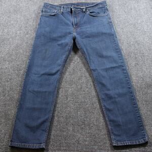 Levi’s 502 Jeans Men's 36x29 Blue Tapered Stretch Denim